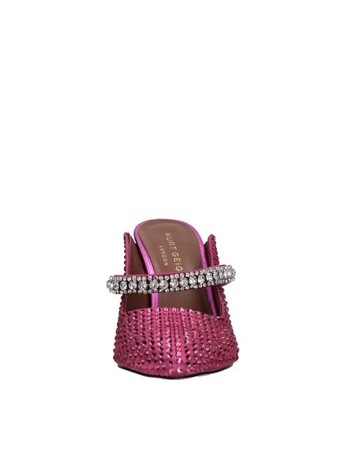 Sabot in raso e strass KURT GEIGER | DUKE CRYSTALFUXIA